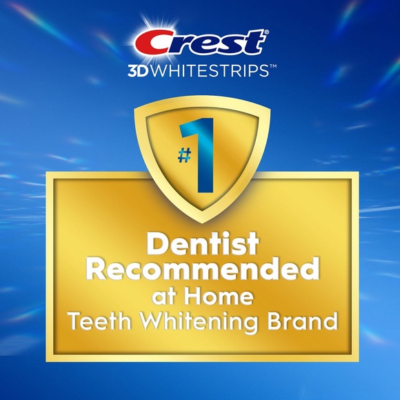 Crest 3DWhitestrips Sensitive + LED Light At-Home Teeth Whitening Kit Sealed Box - Picture 5 of 8